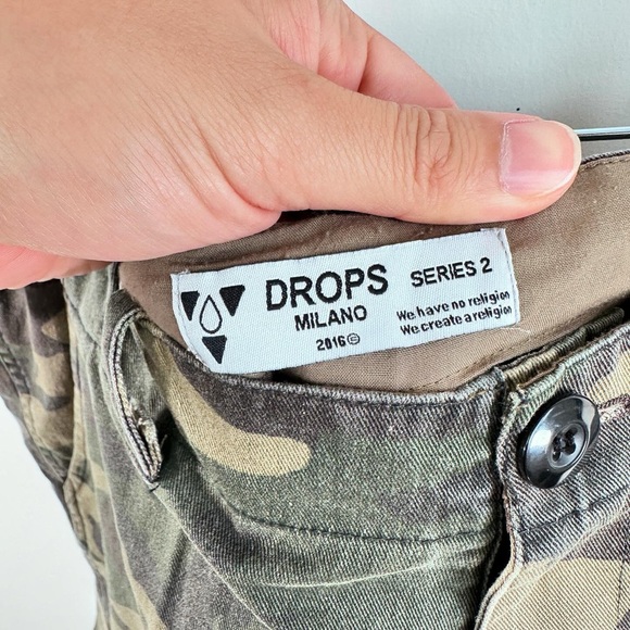 Drops Milano Camouflage Cargo Shorts - Picture 5 of 6